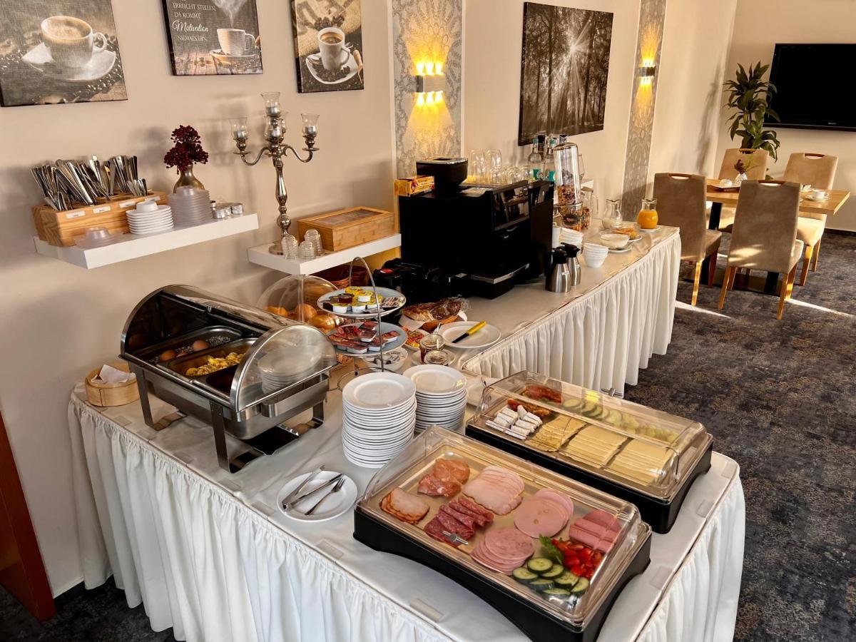 Gaestehaus Am Kurpark Hotel Garni هورن باد مينبرغ المظهر الخارجي الصورة