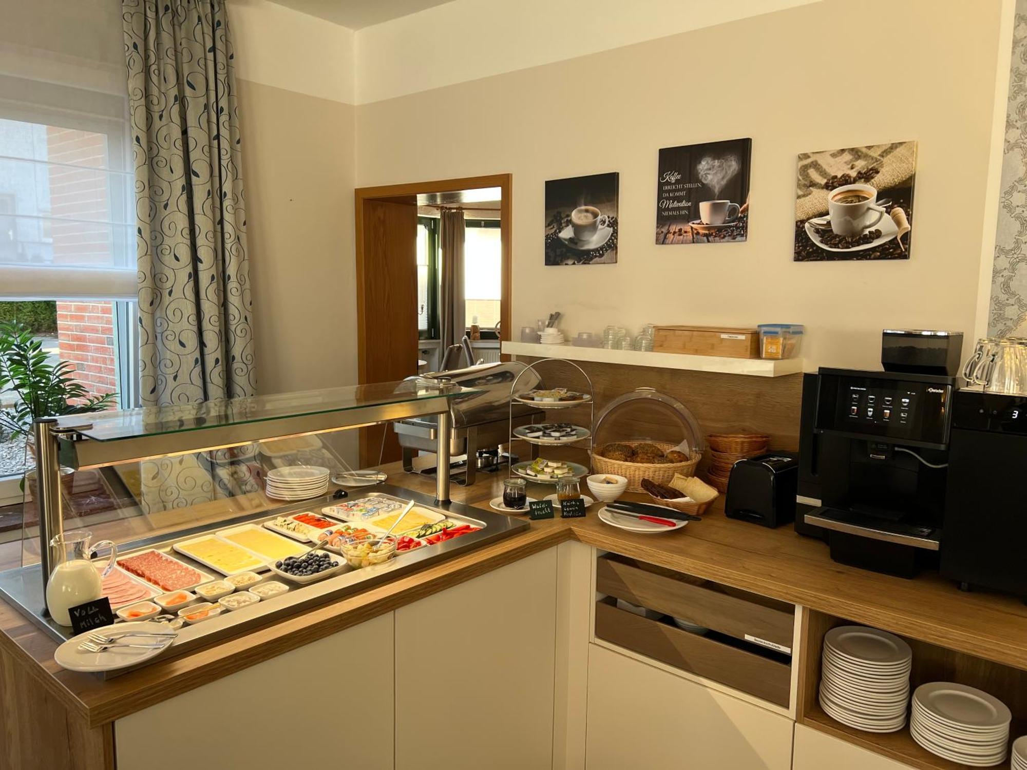 Gaestehaus Am Kurpark Hotel Garni هورن باد مينبرغ المظهر الخارجي الصورة