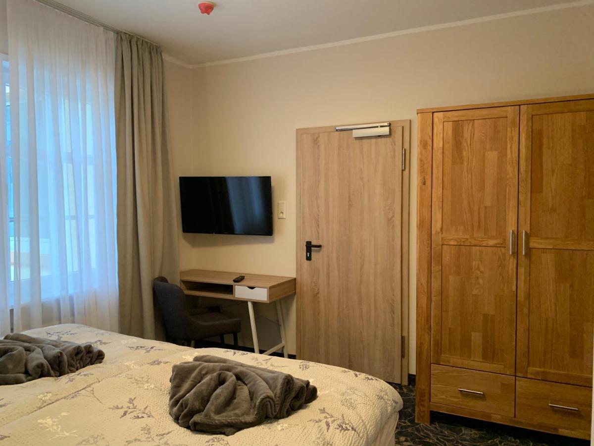 Gaestehaus Am Kurpark Hotel Garni هورن باد مينبرغ المظهر الخارجي الصورة